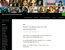 Tablet Screenshot of algomafilms.com